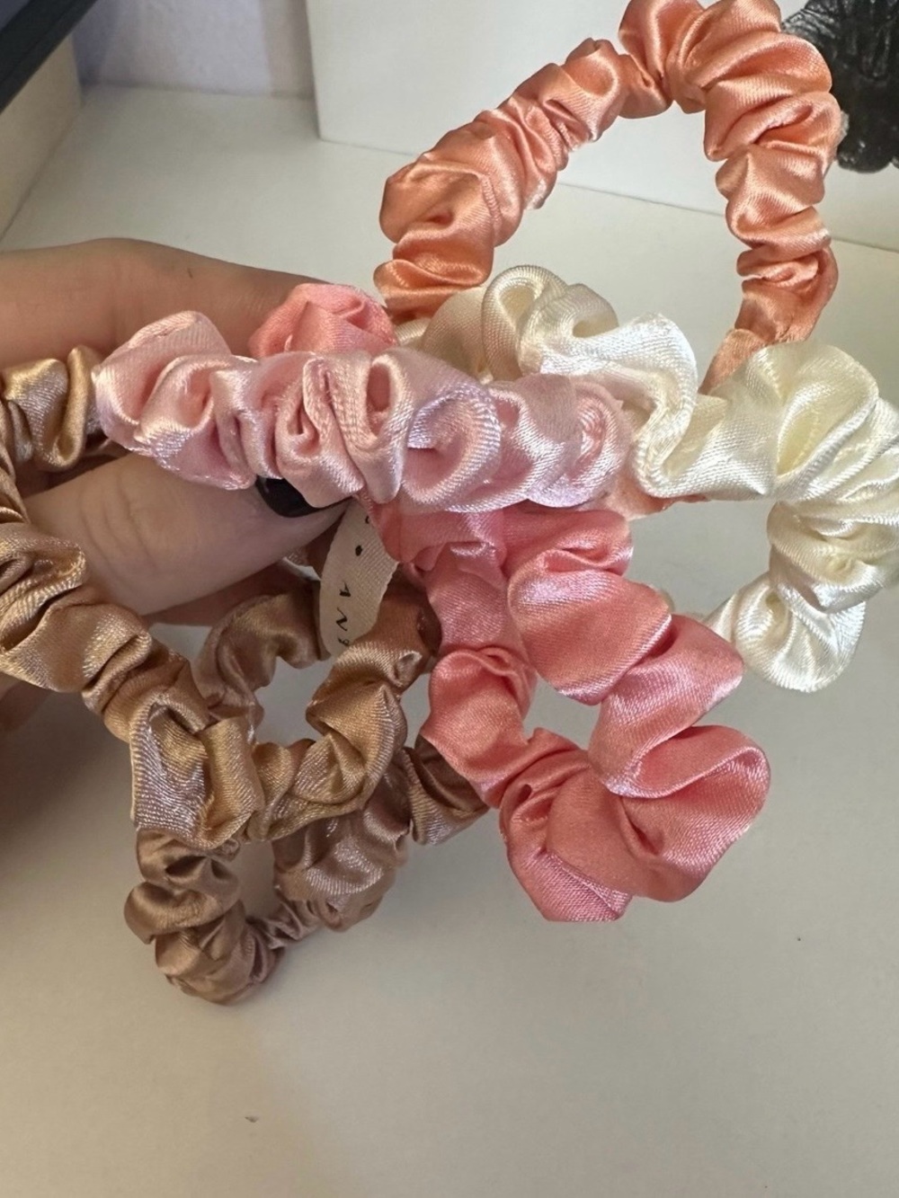 Anthropologie Satin Scrunchie